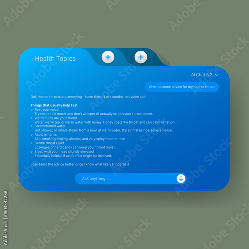 AI Chatting Interface UI Design Prototype For Mobile App