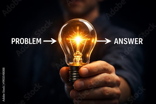 Businessman finds solution to problem with bright idea