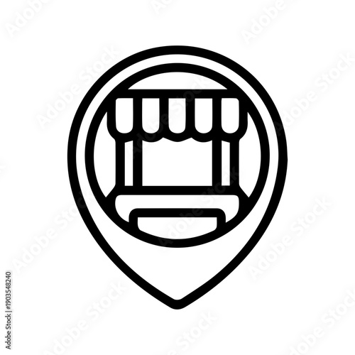 Store Location Map Pin Icon