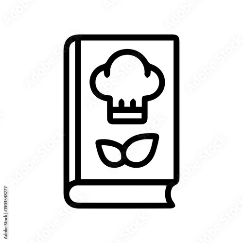 Culinary Recipe Book Symbol