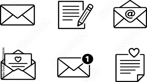Communication via mail, messages, writing
