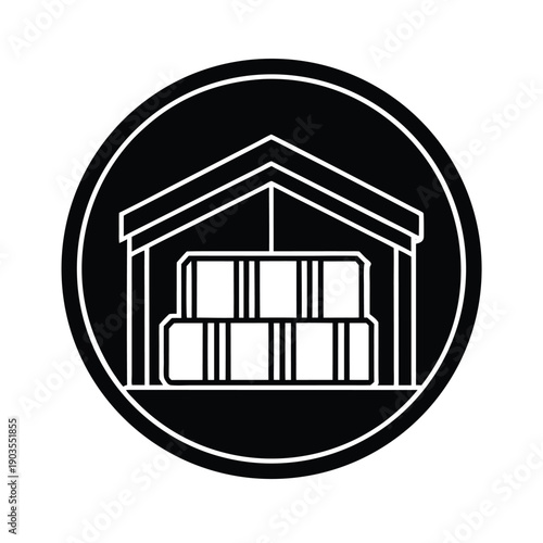 warehouse storage background