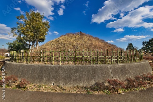 富士見塚の風景