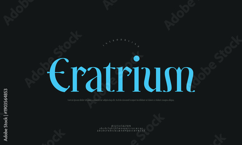 Sophisticated Eratrium Architectural Structure Logo Design with Interlocking Geometric Shapes and Strong, Stable Form