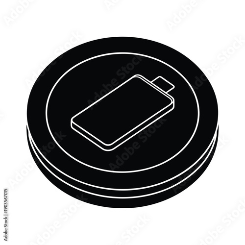 Wireless Charger Device Icon