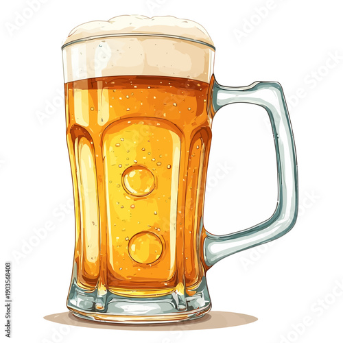 Delicious Beer Design EPS format