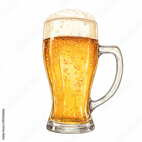 Delicious Beer Design EPS format