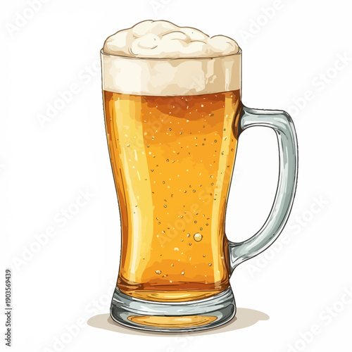 Delicious Beer Design EPS format