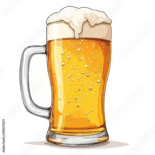 Delicious Beer Design EPS format