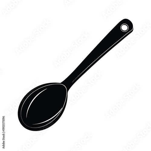 Wooden Spoon Kitchen Cooking Utensil Icon