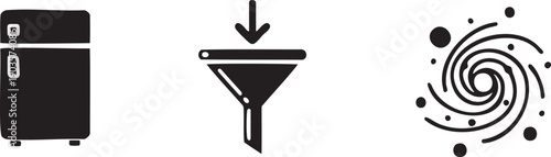 Freezer Funnel Alt Galaxy Cooling Space Filter Icon