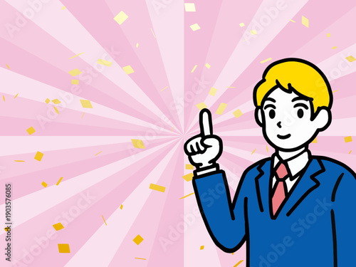 背景, カラフル, 男性, 男, スーツ, 会社, 仕事, 電球, 概念の, 光, ビジネス, 