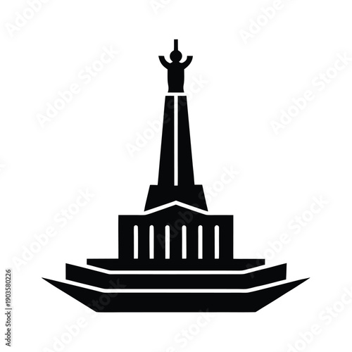 Zambia Independence Monument Icon