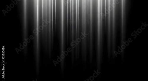 Abstract light trails on dark background