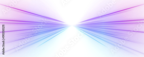 Curved laser beams streak through night skies, illuminating the city with digital neon energy trails. PNG