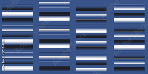 Lumberjack plaid seamless pattern. Vector illustration. Blue color. Textile template.eps,10