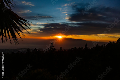Sunset at Tenerife, Spain