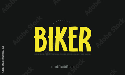 Dynamic Silhouette of a Lone Motorcycle Biker Riding on the Open Road, Capturing Freedom, Adventure, and Speed