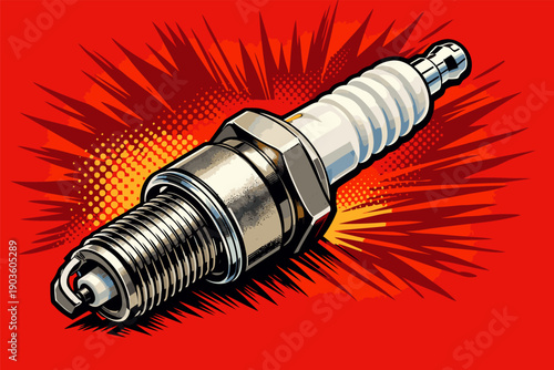image of car spark plug