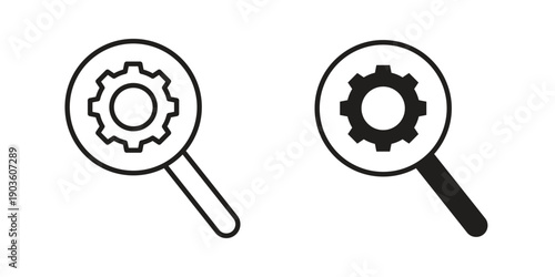 Due diligence icon and symbol. Vector illustration.eps