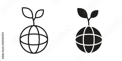 Environment icon and symbol. Vector illustration.eps