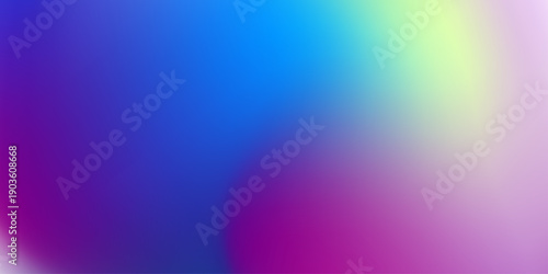 Abstract Blurred white blue teal pink purple background. Soft light gradient wave backdrop with place for text. grainy gradient background with hologram effect, Vibrant colorful gradient background.