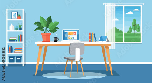 interior of a modern office