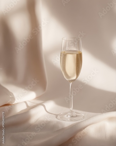 Business milestone celebration champagne minimal luxury