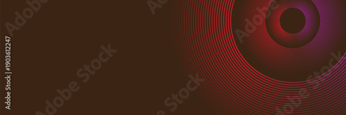 Abstract lines on black background, Eps 10