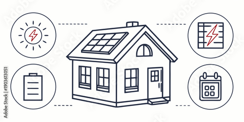 Smart home with various connected devices and systems for automation and monitoring