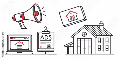 Real estate agents using digital marketing to promote their properties