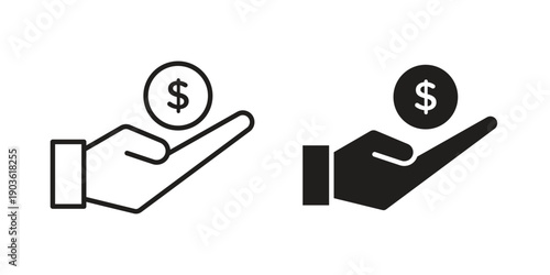 Pay icon and symbol. Vector illustration.eps