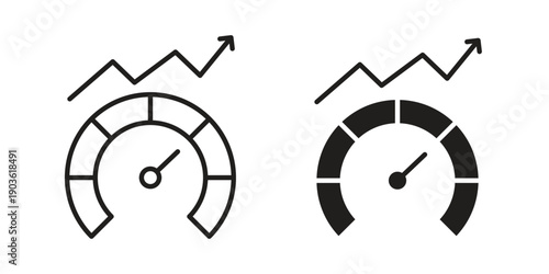 Performance icon and symbol. Vector illustration.eps