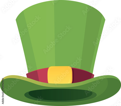 Holiday hat. Saint Patrick party cartoon accessory