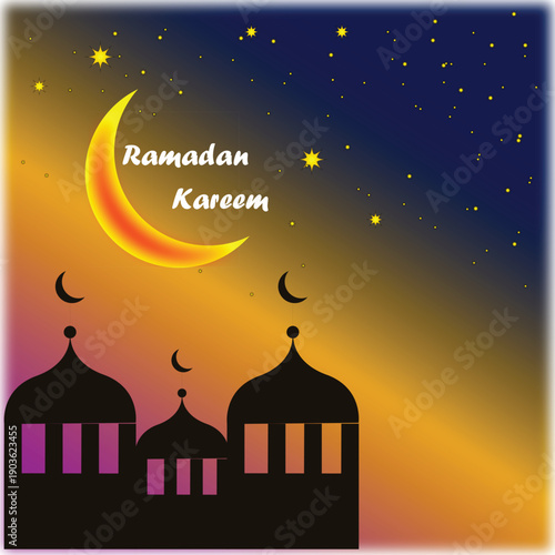 Ramadan kareem illustration