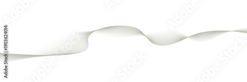 Abstract Background, Transparent Waved Lines. Modern trendy design in Vector Illustration