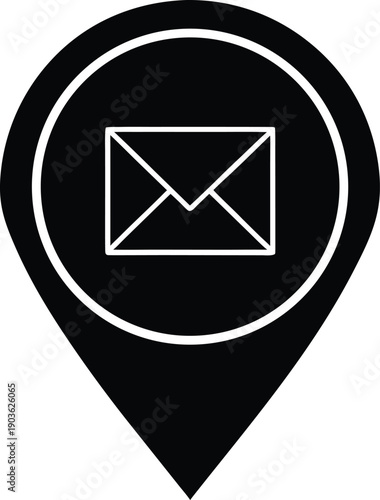 Mail Address Location Pin