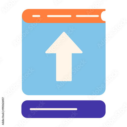 e-book with progress bar