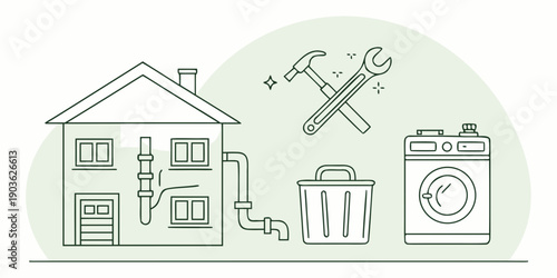 Home appliances and tools for maintenance and repair tasks