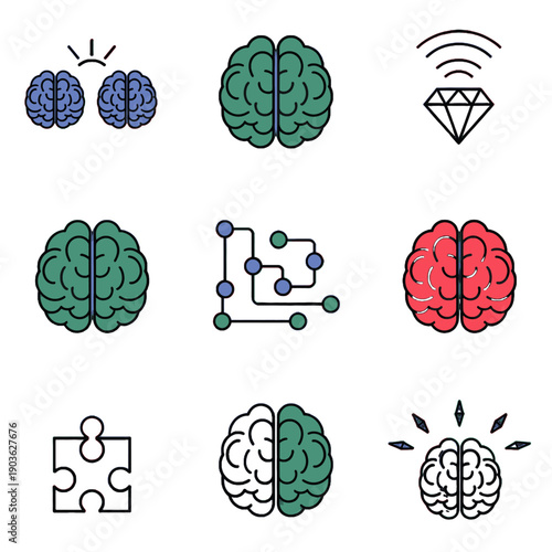 Neural Connectivity and Brain Networking Graphics for Collaborative Artificial Intelligence Tools and Cognitive Nootropic Science Applications to Illustrate Mind Connectivity and Smart Networks