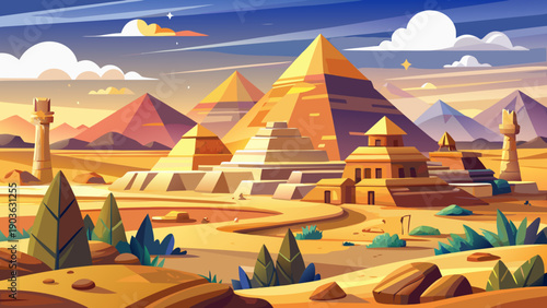 Very beautiful view of the Sphinx and Giza pyramids rises from the desert plateau, surrounded by expansive sands and distant urban edges, illustrating Egypt’s powerful connection between land and hist