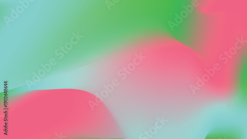 Electric Green Pink Gradient Background