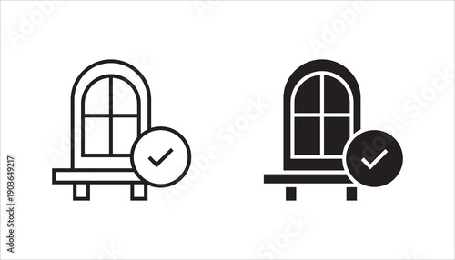 window, roller blind, window blind, curtain, shade, home interior, house, building, architecture, interior design, privacy, sunlight control, window covering, modern home, minimal icon, line icon, out