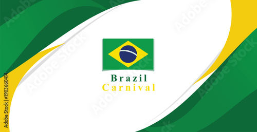 Brazil carnival celebration abstract background design