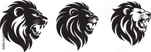 tribal tattoo set.vector illustration silhouette with out background