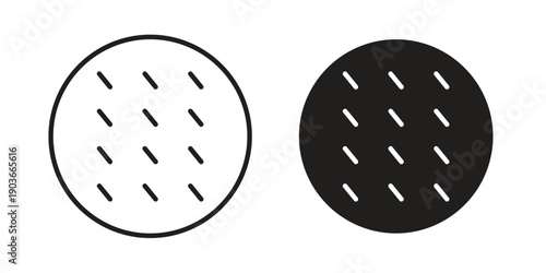 Anti skid feet icon vector on trendy design. Outline vector stock illustration.