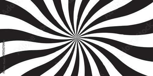 abstract black and white sunbeam ray sum light sunburst texture design.