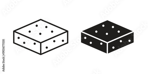 Halva icon vector on trendy design. Outline vector stock illustration.