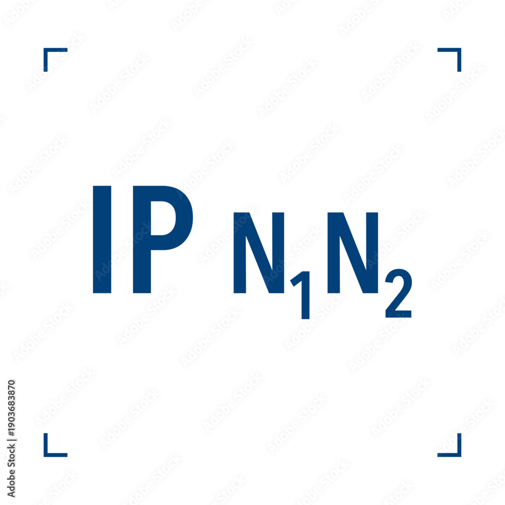 Obraz premium Intellectual property concept with IP text and notation