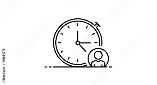 Person standing next to a stopwatch on the ground